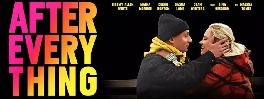 Banner for Yale Productions film After Everything. A young man with terminal cancer holds his girlfriend's head in his hands as they smile at each other. Flavorlab Sound provided sound design and mix for the feature.|||||