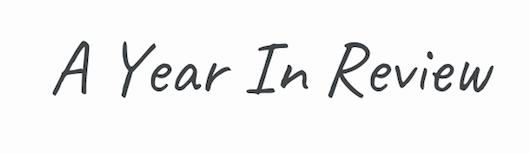 A banner from our 2018 Year In Review.|||||||||