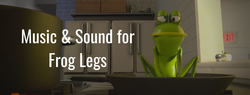 Frog Legs. The frog has landed in a hot pan on the stove and hasn't yet realized he's sizzling! Flavorlab provided sound design