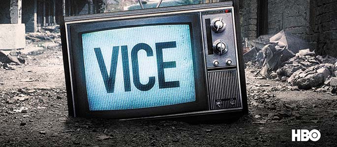 Logo for VICE on HBO. Producer's Toolbox provided blanket music licensing for the show.|